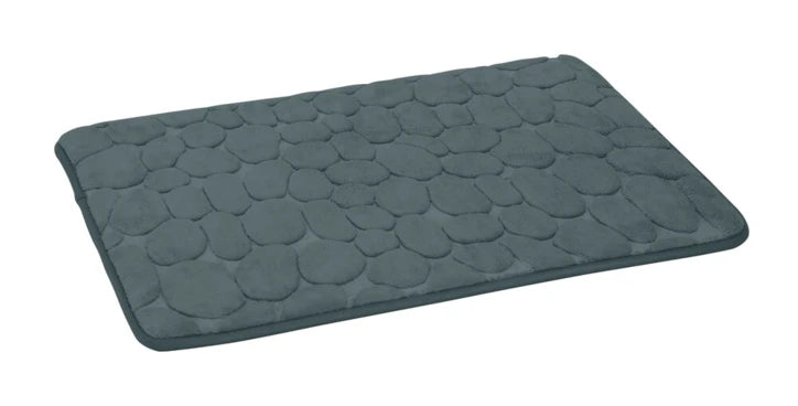 Tapis mémoire de forme JOLETI motif galets